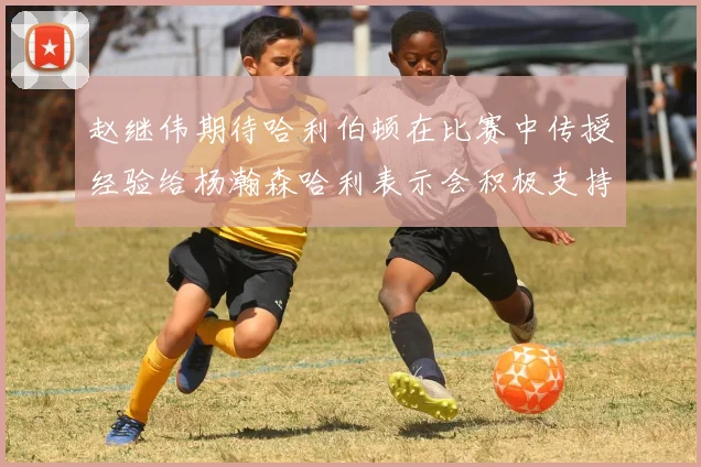 赵继伟期待哈利伯顿在比赛中传授经验给杨瀚森哈利表示会积极支持